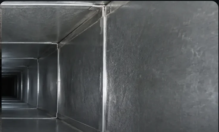 Air Duct after cleaning