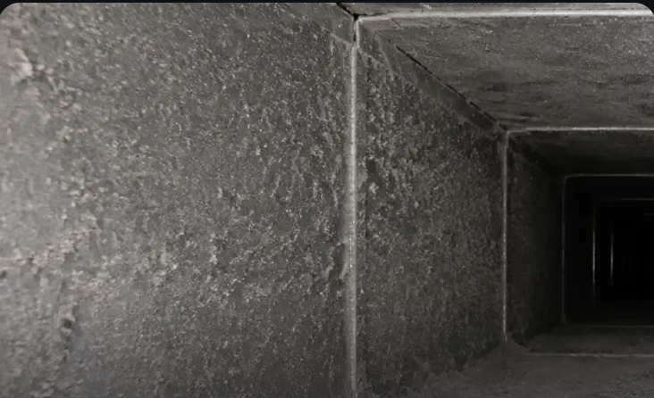 Air Duct before cleaning